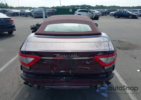 2016 Maserati Granturismo from USA, damaged, VIN ZAM45MMA5G0173239
